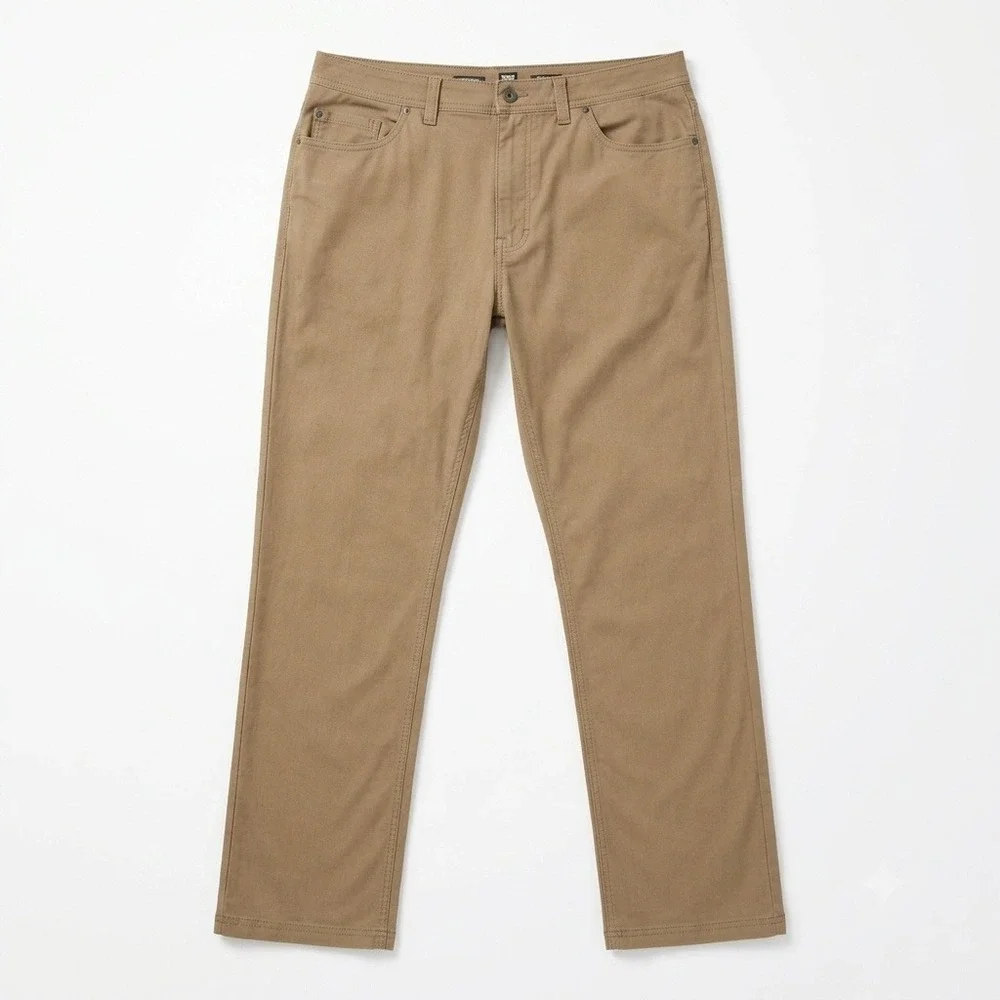 Prana Zion Standard Fit Pants Mens 38x32 Brown Recycled Nylon Stretch Hiking